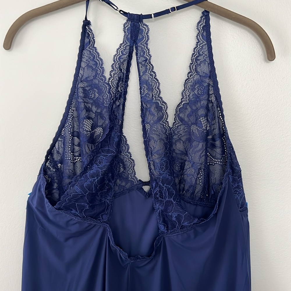 Victoria’s Secret Lace Lingerie Size L. Blue.